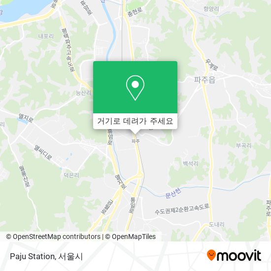 Paju Station 지도