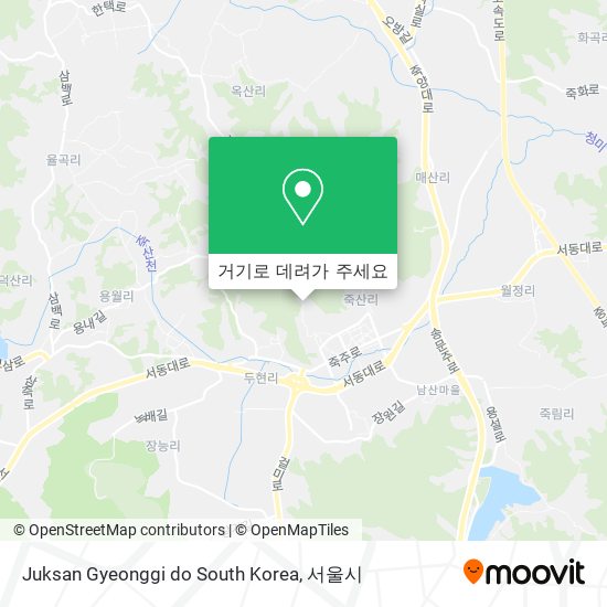 Juksan Gyeonggi do South Korea 지도