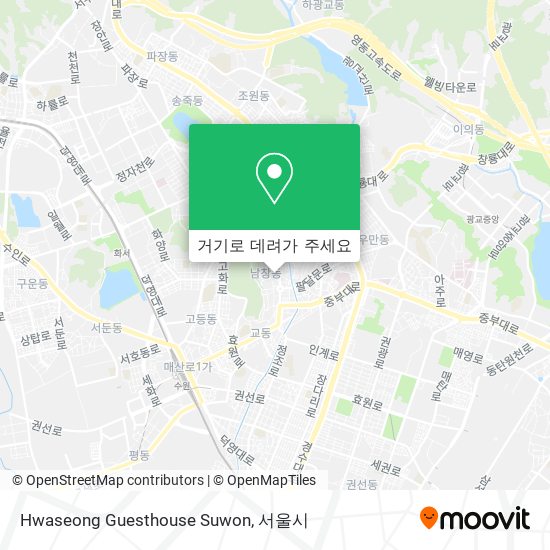 Hwaseong Guesthouse Suwon 지도