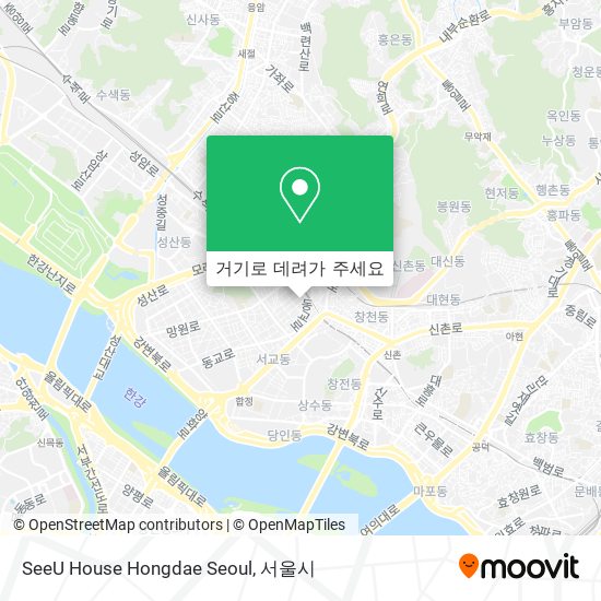 SeeU House Hongdae Seoul 지도