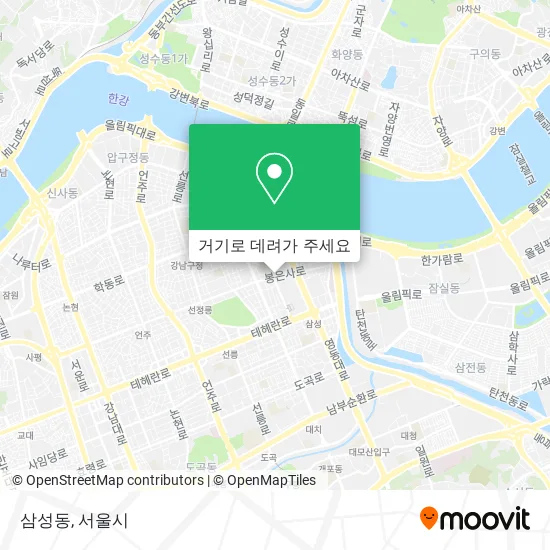 삼성동 지도