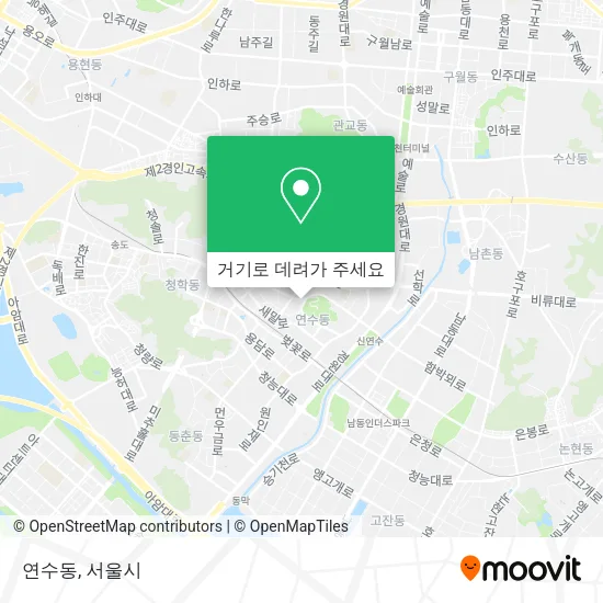 연수동 지도