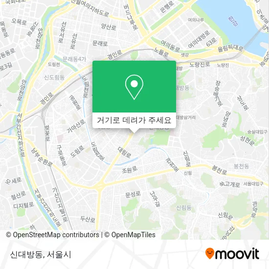 신대방동 지도
