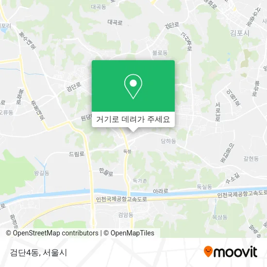 검단4동 지도