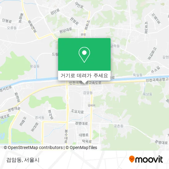검암동 지도