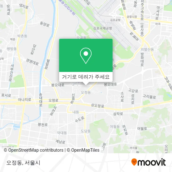오정동 지도