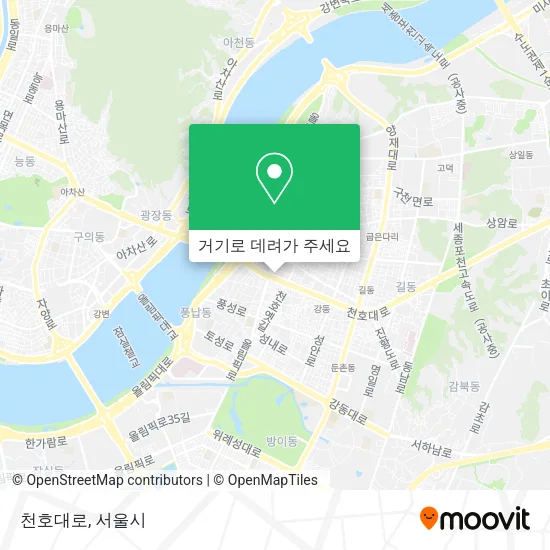 천호대로 지도