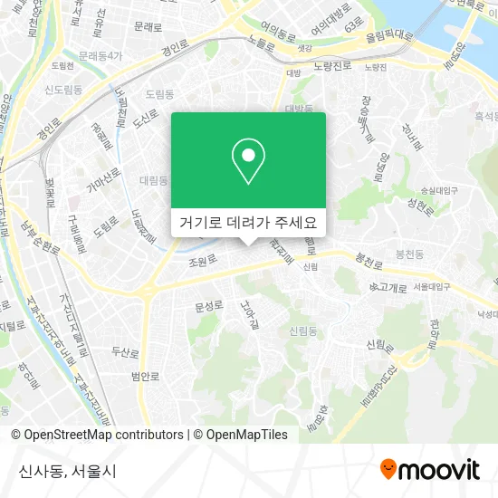 신사동 지도
