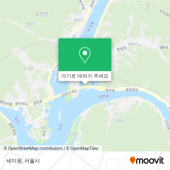 세미원 지도