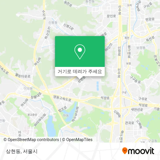 상현동 지도