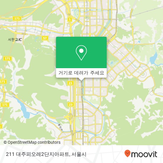 211 대주피오레2단지아파트 지도
