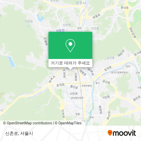 신촌로 지도