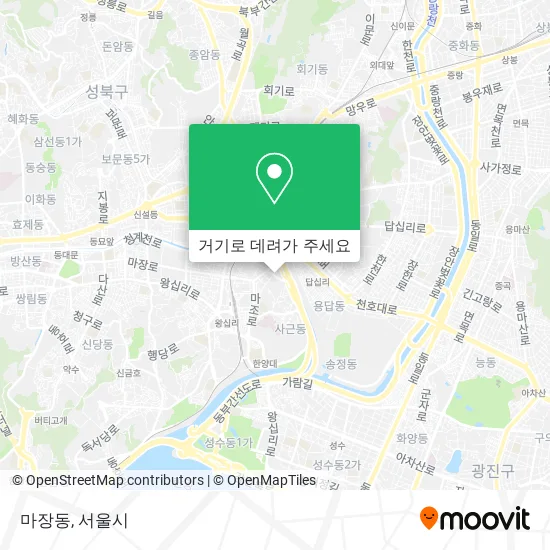 마장동 지도