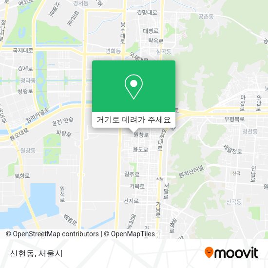 신현동 지도