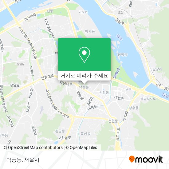 덕풍동 지도