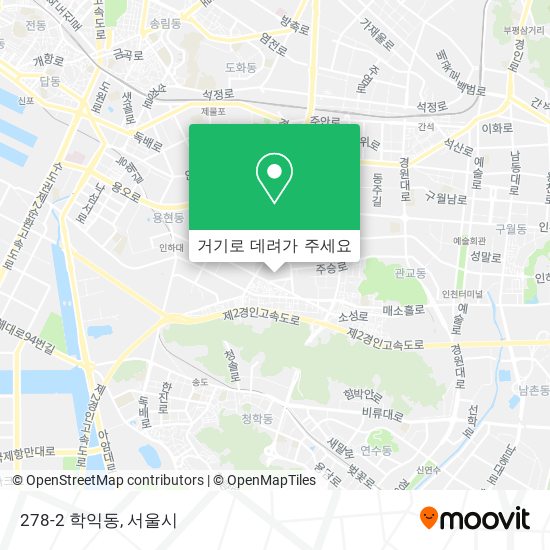 278-2 학익동 지도