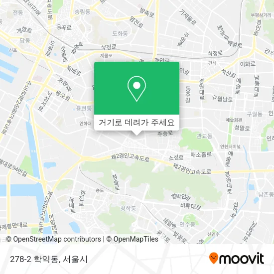 278-2 학익동 지도