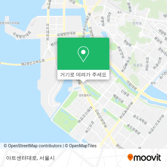 아트센터대로 지도