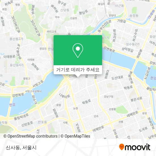 신사동 지도
