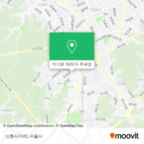 신환사거리 지도