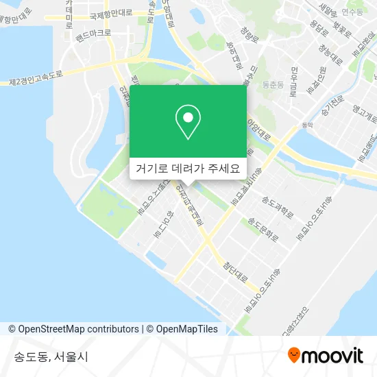 송도동 지도