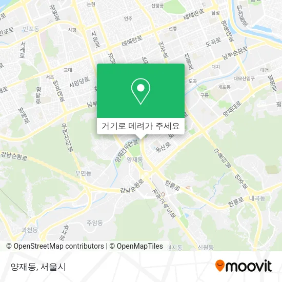 양재동 지도