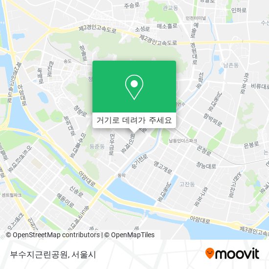 부수지근린공원 지도