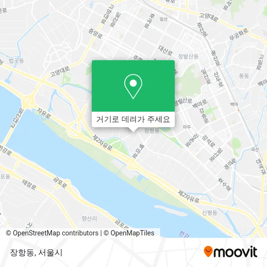 장항동 지도
