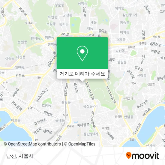 남산 지도