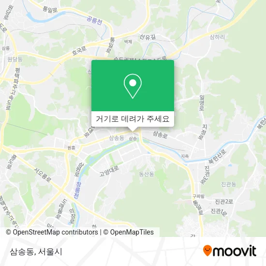 삼송동 지도