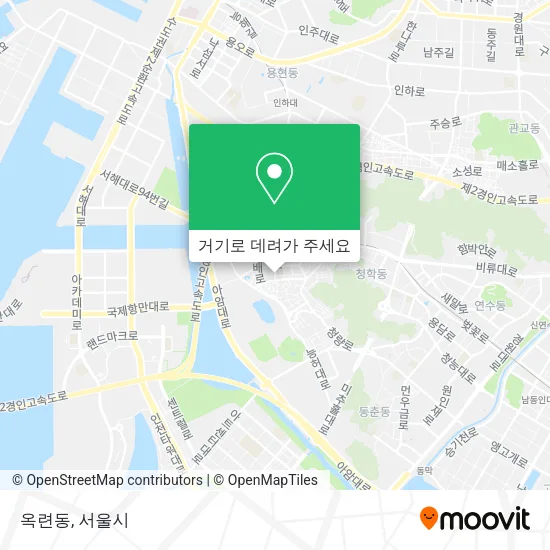 옥련동 지도