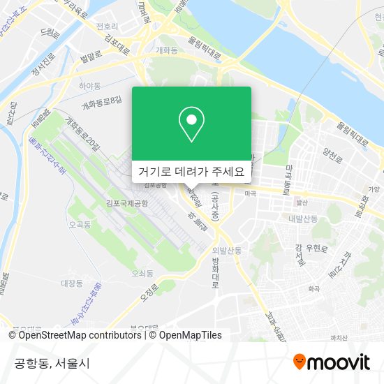 공항동 지도