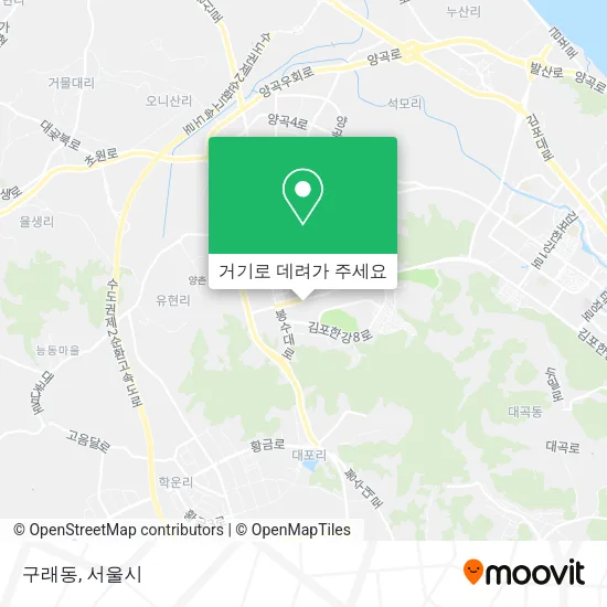 구래동 지도