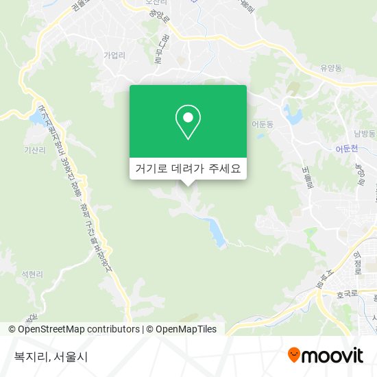 복지리 지도