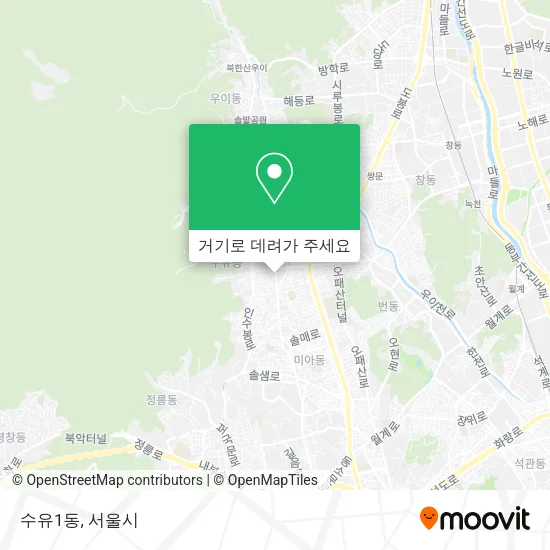 수유1동 지도