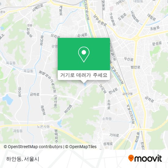 하안동 지도