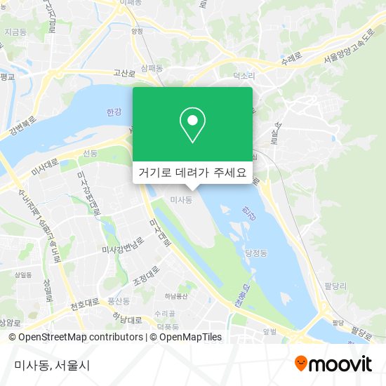 미사동 지도