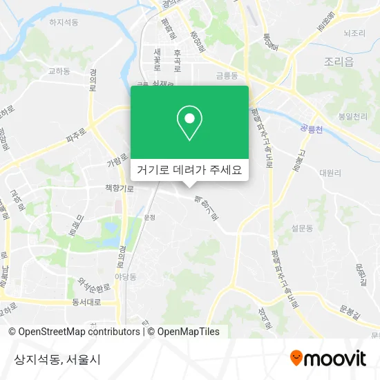 상지석동 지도