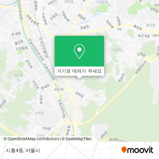 시흥4동 지도