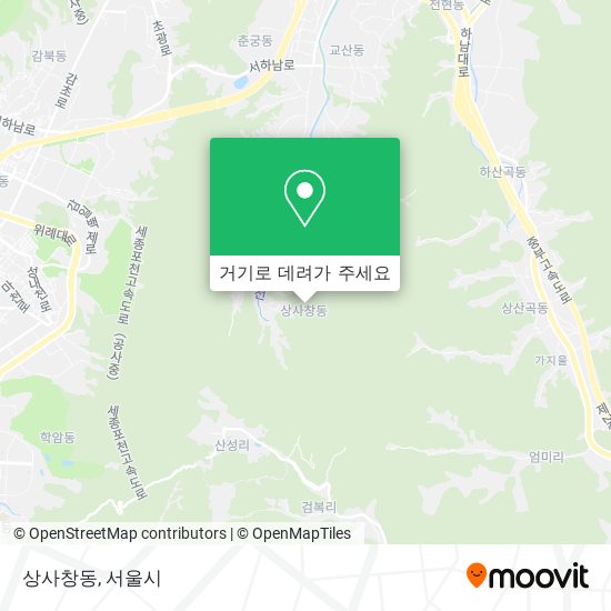 상사창동 지도