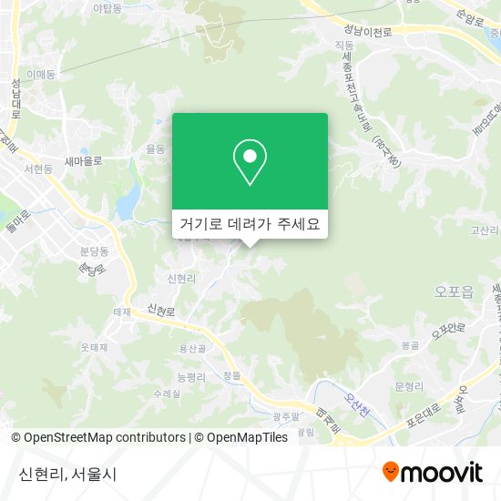 신현리 지도