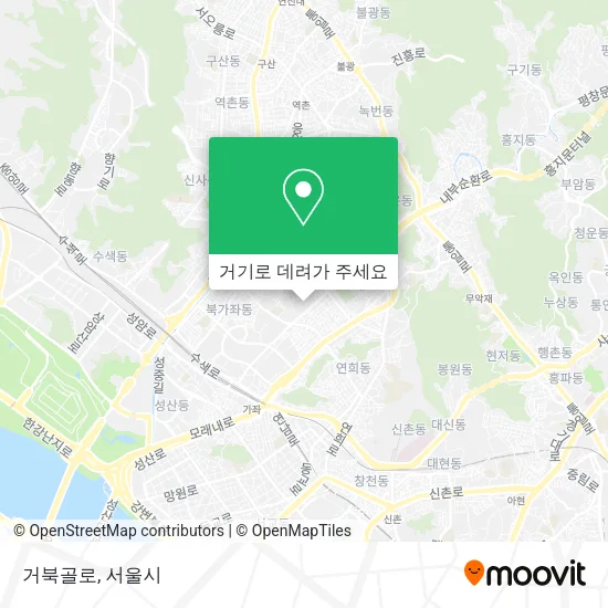 거북골로 지도
