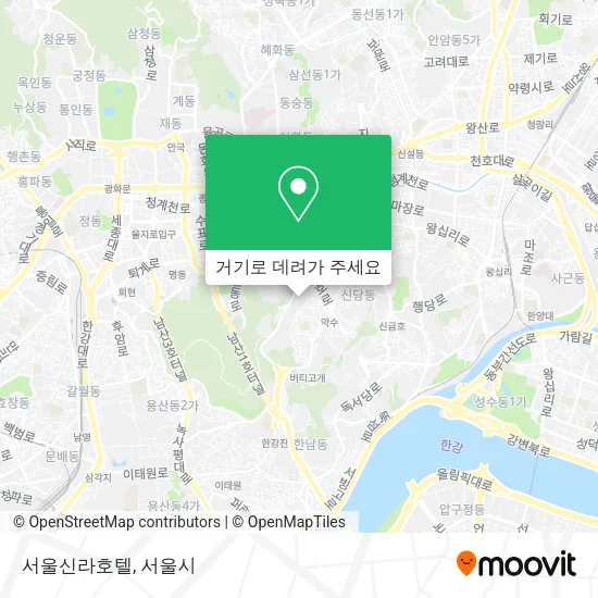 서울신라호텔 지도