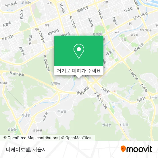 더케이호텔 지도
