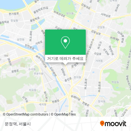 문정역 지도
