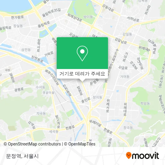 문정역 지도