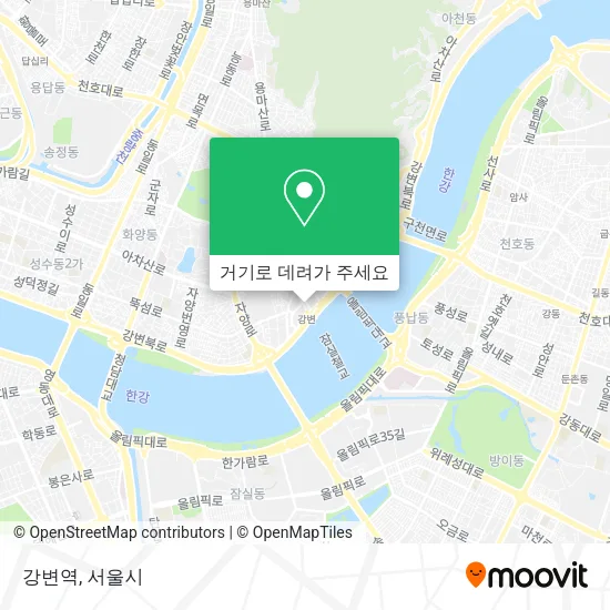 강변역 지도