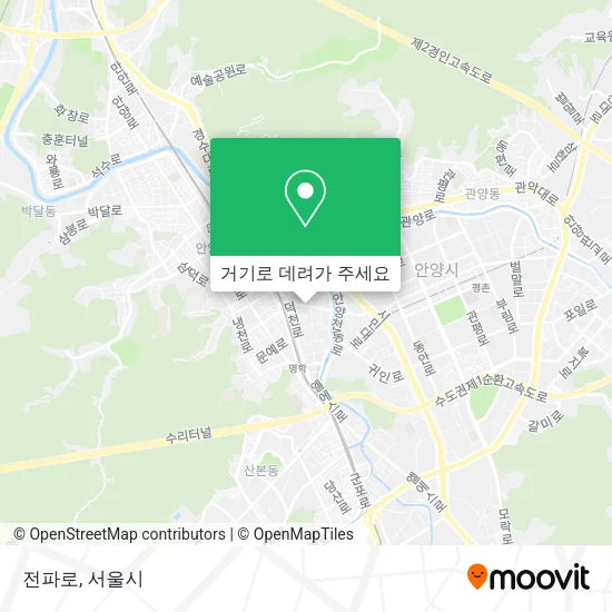 전파로 지도