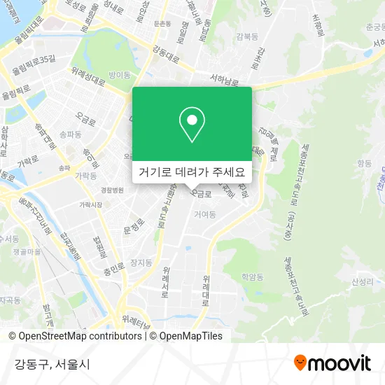 강동구 지도
