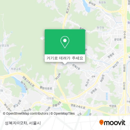 성복자이2차 지도